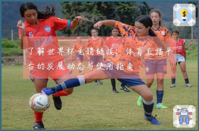 了解世界杯竞猜链接：体育直播平台的发展动态与使用指南